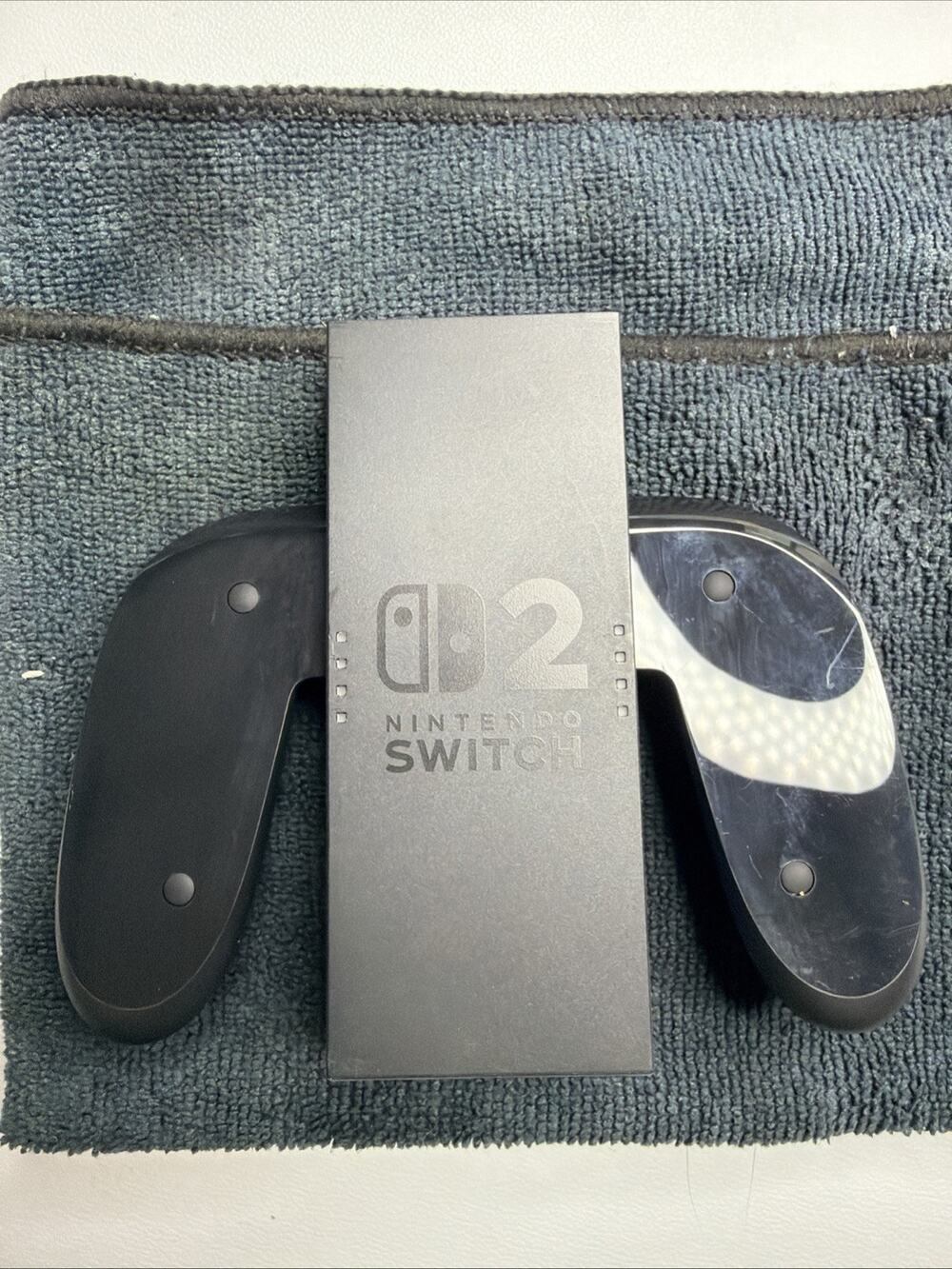 Official Nintendo Switch 2 Joy Con Comfort Playing Grip Controller Black BEE-009